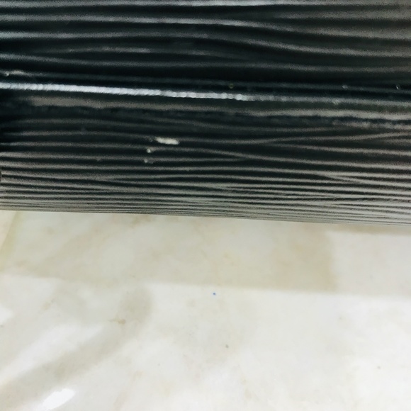 LOUIS VUITTON Black Backpack Epi Mabillon Leather - Picture 9 of 10